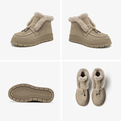 Beau Cozy Suede Winter Boots