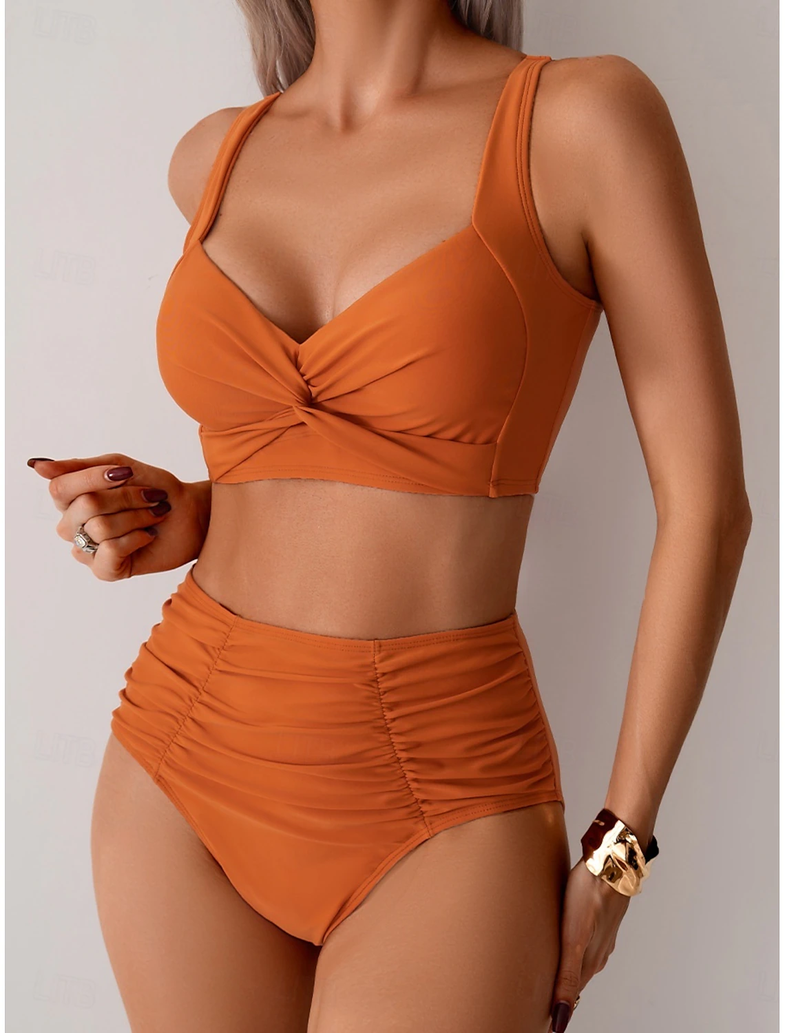 Estelle – Ruched Fabric Bikini