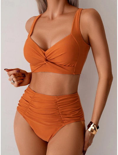 Estelle – Ruched Fabric Bikini