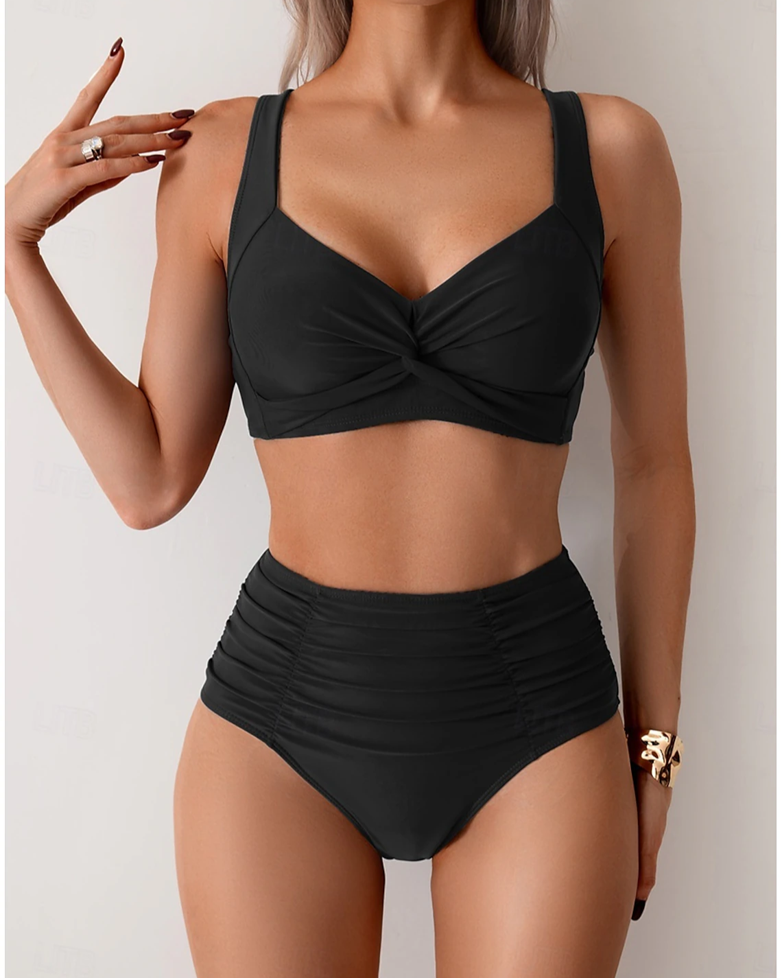Estelle – Ruched Fabric Bikini