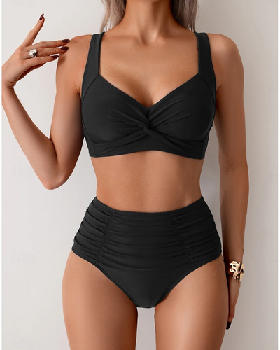 Estelle – Ruched Fabric Bikini