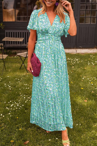 Solène™ Summer Floral Print Dress