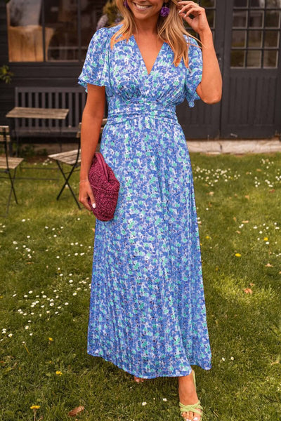 Solène™ Summer Floral Print Dress