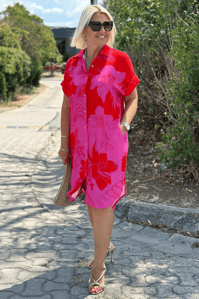 Rosa™ — Floral Print Dress