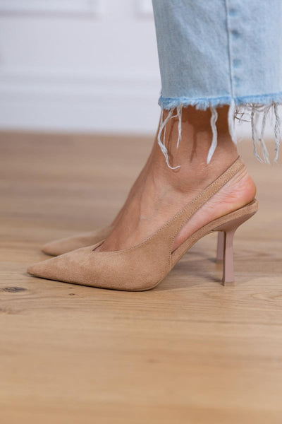 FABIANA | Elegant Slingback Stiletto Heels for a Chic Look