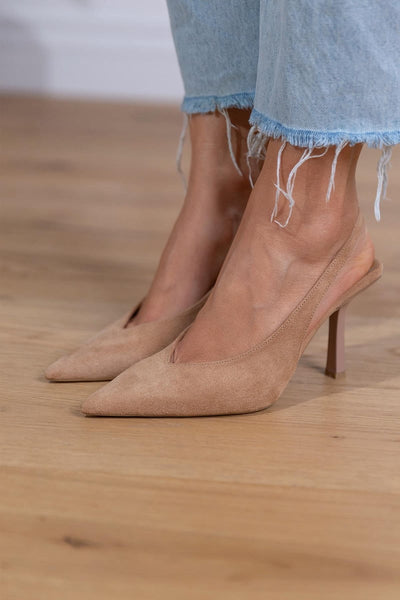 FABIANA | Elegant Slingback Stiletto Heels for a Chic Look