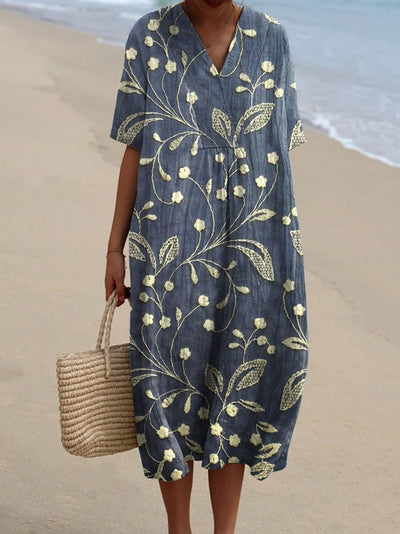 Elina | Soft Bloom Summer Dress